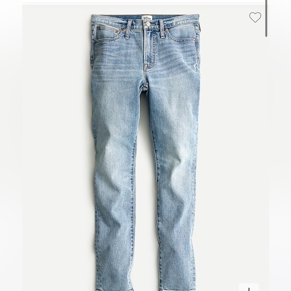 J. Crew High Rise Toothpick Jeans